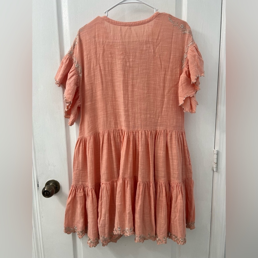 Free People Santiago Cotton Babydoll Dress (Size XS) - Picture 11 of 12